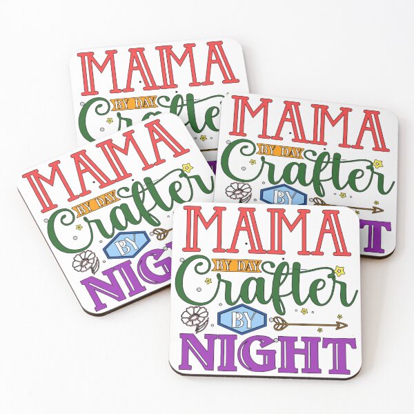Item preview, Mama By Day Crafter By Night designed and sold by Ink Rebellion.