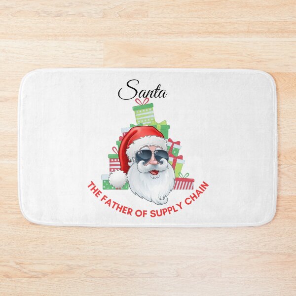 Item preview, Santa, the father and founder of supply chain, supply chain christmas designed and sold by NoetherSym.