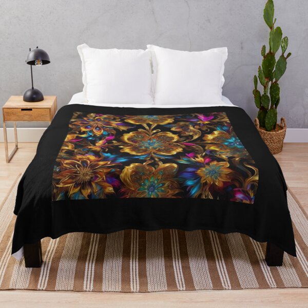 Item preview, Golden Dance Of Flowers designed and sold by ZION-E-Store.