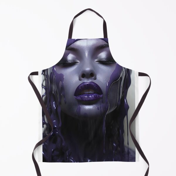 Item preview, Female Dark Purple Lips Paint designed and sold by 7word.