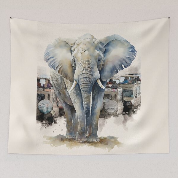 Item preview, VIEW OF MAJESTY ON SAFARI designed and sold by Tammera.