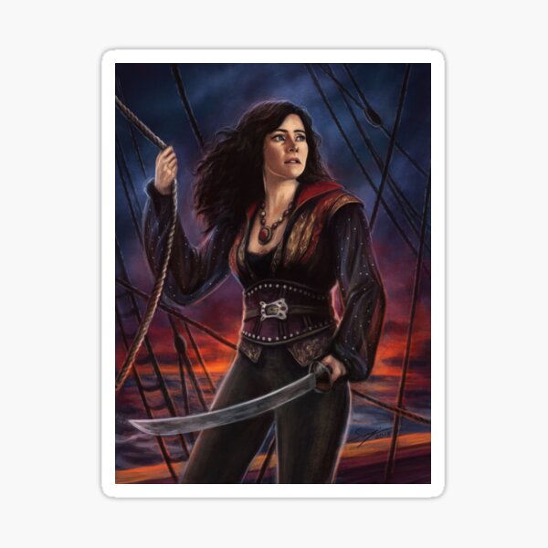 Pirate Queen Sticker