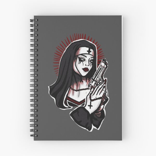 Item preview, Nun with a gun designed and sold by Kriskrossarts.
