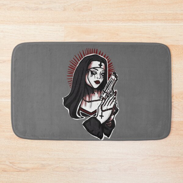 Item preview, Nun with a gun designed and sold by Kriskrossarts.