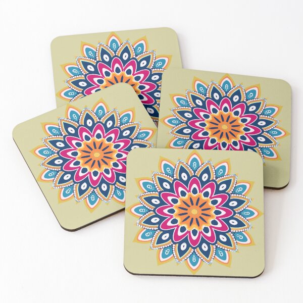 Item preview, Rangoli Flower Design & Pattern designed and sold by Jollys-ArtShop.