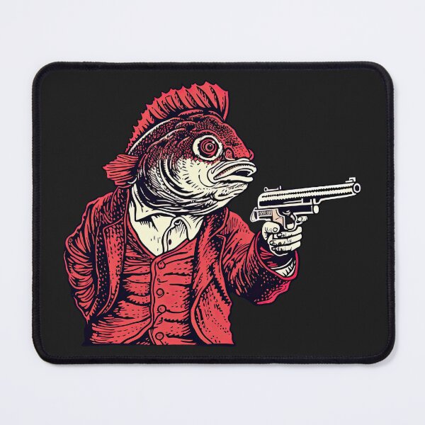 Item preview, Fish With A Loaded Gun designed and sold by Treasure Kat.