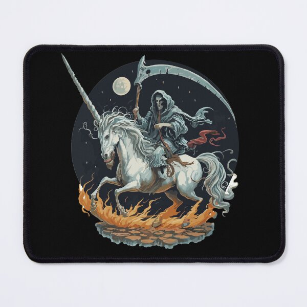 Item preview, the grim reaper's unicorn ! designed and sold by NebulaWhimsy.