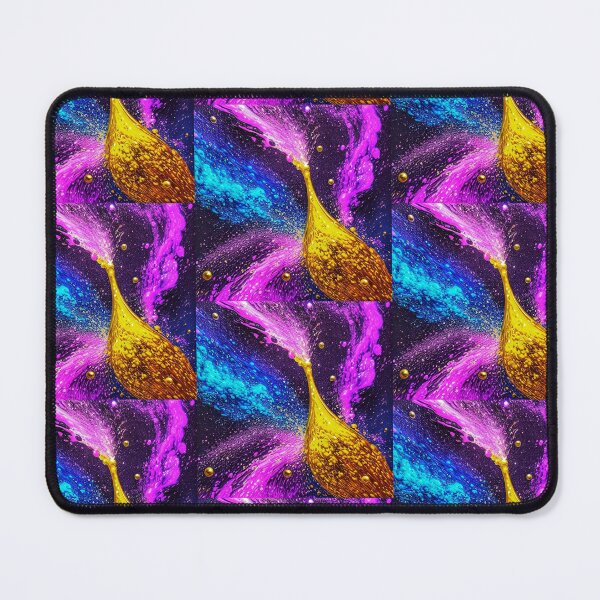 Item preview, It's party! Festive background of fuschia, blue and bright yellow bubbles and glitter, designed and sold by Creativesphotos.