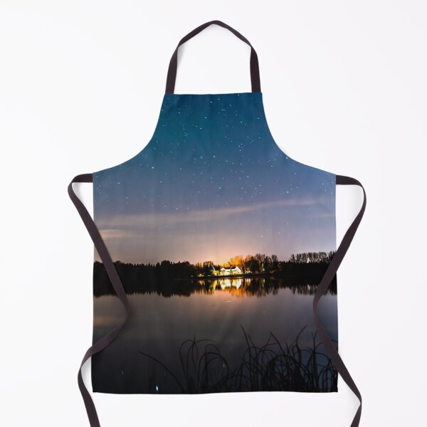 Item preview, Starry Night Sky over Lacombe Lake, Alberta, Canada designed and sold by Amy Mitchell.
