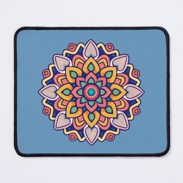Item preview, Intricate Indian Rangoli Flower Design & Pattern designed and sold by Jollys-ArtShop.
