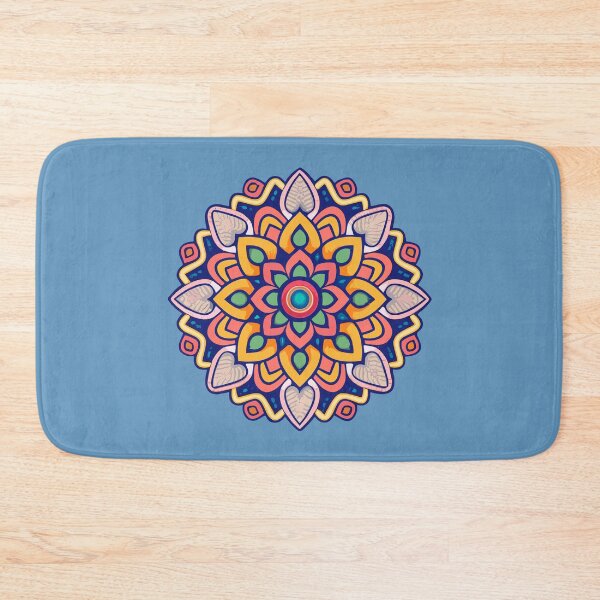 Item preview, Intricate Indian Rangoli Flower Design & Pattern designed and sold by Jollys-ArtShop.