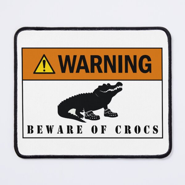 Item preview, Warning Beware of Crocs designed and sold by unionpride.