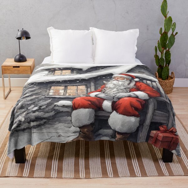 Item preview, Santa Claus at the house designed and sold by StyleSketch.