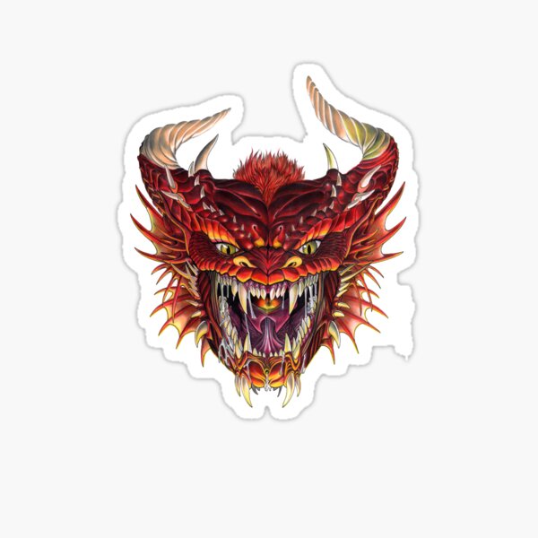 Item preview, roter Drache designed and sold by CDWArtworks.
