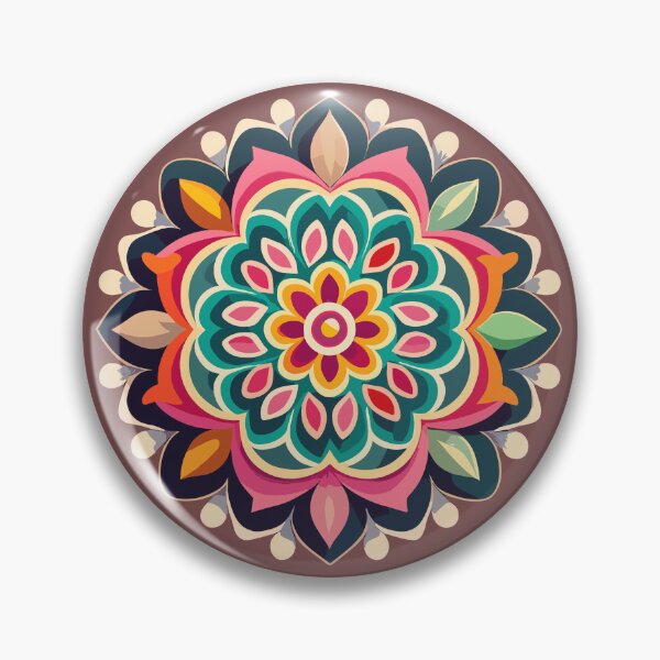 Item preview, Rangoli Flower Art Design & Pattern designed and sold by Jollys-ArtShop.