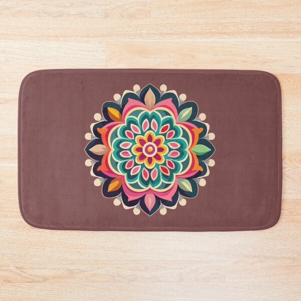 Item preview, Rangoli Flower Art Design & Pattern designed and sold by Jollys-ArtShop.