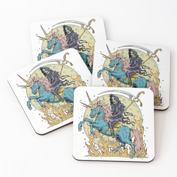 Item preview, the grim reaper's unicorn ! designed and sold by NebulaWhimsy.