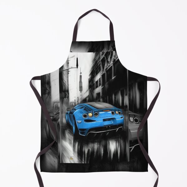 Item preview, Blue City Rainy Day Sports Car Auto Art Series No'8 designed and sold by GrungeGarage.