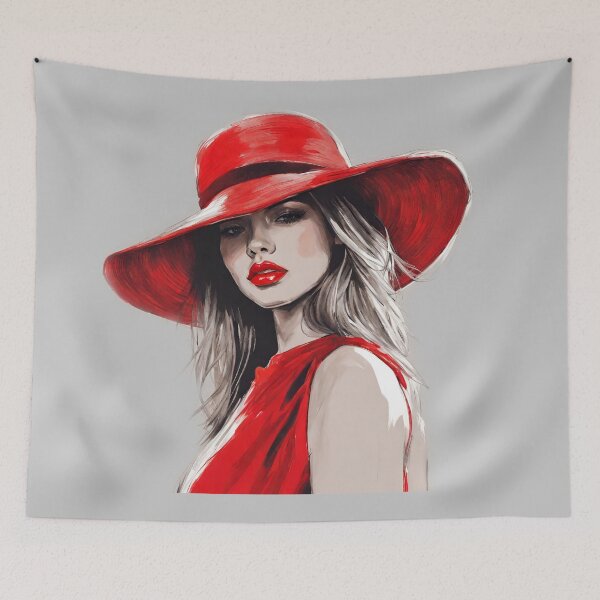 Item preview,  Woman in a hat designed and sold by StyleSketch.