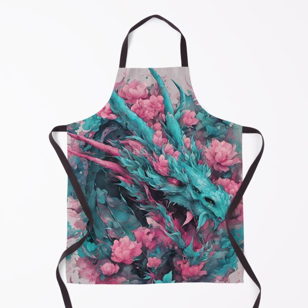 Item preview, Teal and Pink Beast Of The Eternal Flame I designed and sold by SilverSunStudio.
