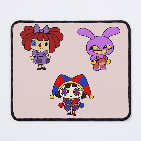 Artikelvorschau, Pomni, Ragatha und Jax Chibi entworfen und verkauft von EveryCuteThings.