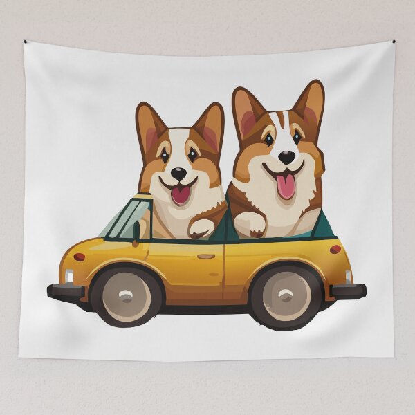 Artikelvorschau, Corgis entworfen und verkauft von Corgi-at-night.