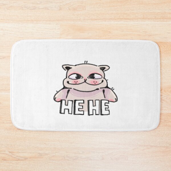 Item preview, Funny cat “hehe” designed and sold by Fruksi.