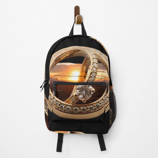 Item preview, Golden ring sunset designed and sold by AI-Only Creations.