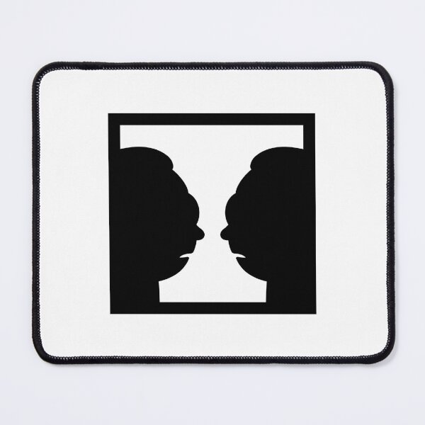 Item preview, Morty Two Face One Vase Illusion | Rubin Vase designed and sold by SallymonellaCo.