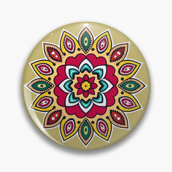 Item preview, Rangoli Flower Design & Pattern designed and sold by Jollys-ArtShop.