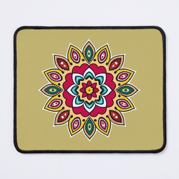 Item preview, Rangoli Flower Design & Pattern designed and sold by Jollys-ArtShop.