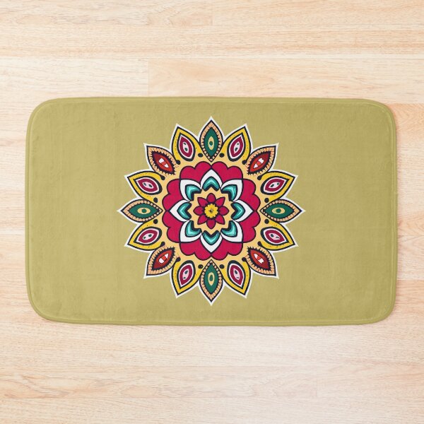 Item preview, Rangoli Flower Design & Pattern designed and sold by Jollys-ArtShop.