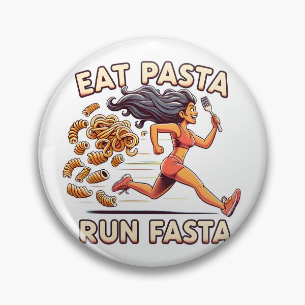 Item preview, Fusilli Fueled Fitness Tee - Eat Pasta Run Fasta designed and sold by Studio-Mind.