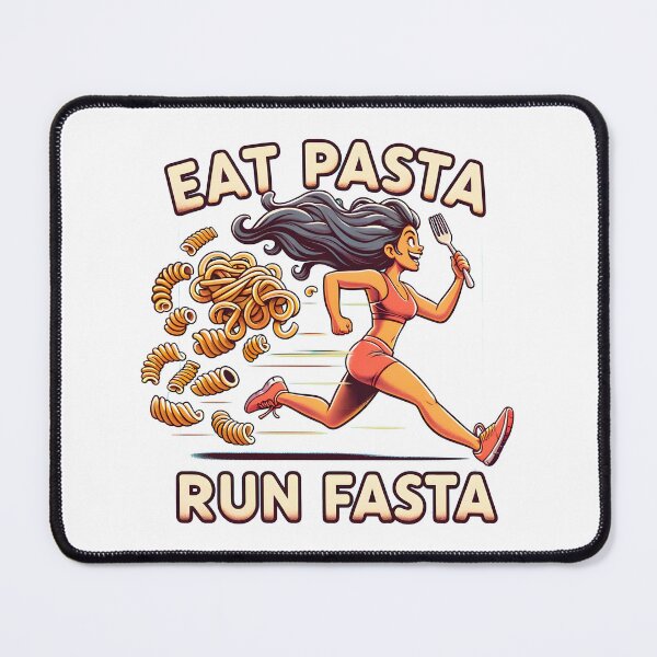 Item preview, Fusilli Fueled Fitness Tee - Eat Pasta Run Fasta designed and sold by Studio-Mind.