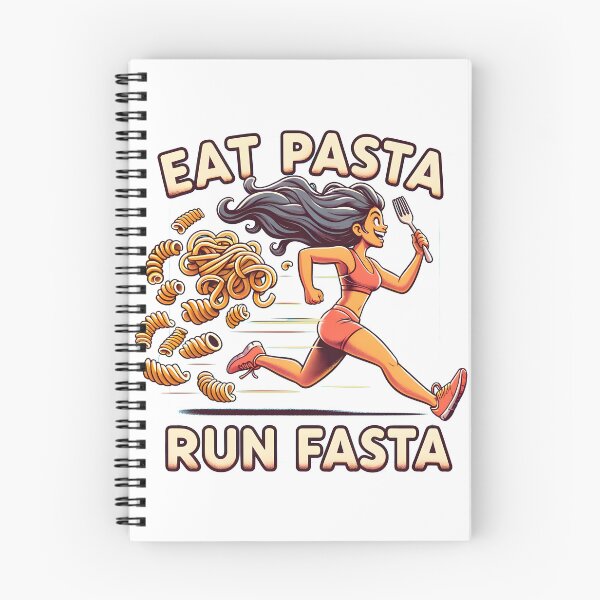 Item preview, Fusilli Fueled Fitness Tee - Eat Pasta Run Fasta designed and sold by Studio-Mind.