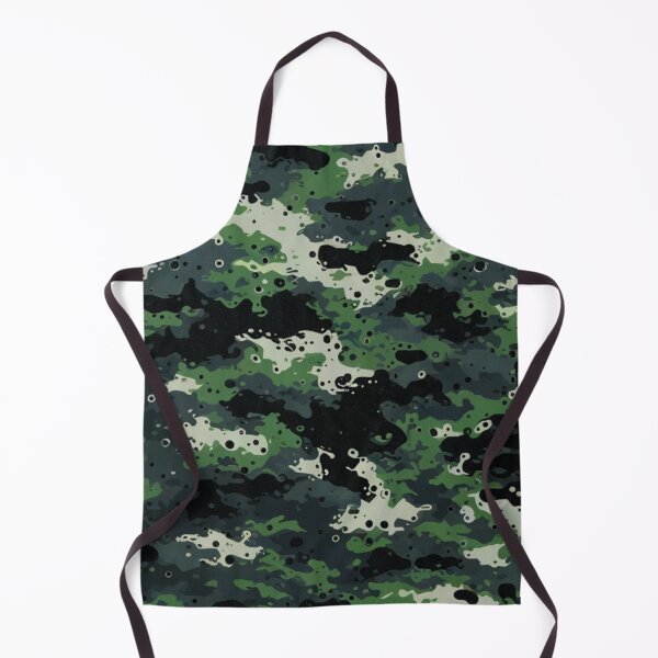 Item preview, ARMY HUNTER COLOR CAMOUFLAGE TABLEAU GREEN BLACK WHITE”. designed and sold by LIAMRIVIERART.