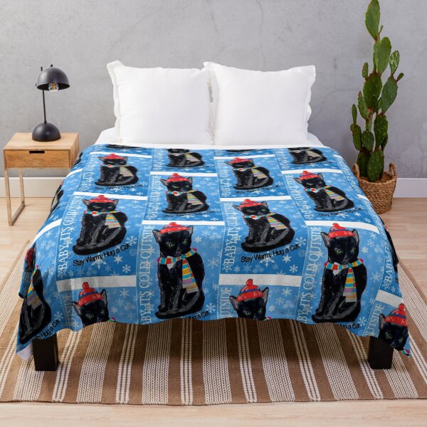 Item preview, Baby, It's Cold Outside - Stay Warm, Hug a Cat designed and sold by dpenn.
