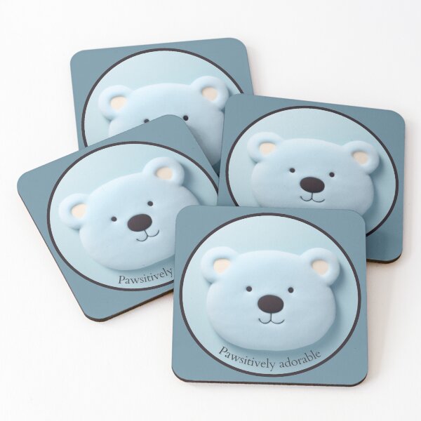 Item preview, Polar Bear Pawsitively Adorable designed and sold by AnnDard.