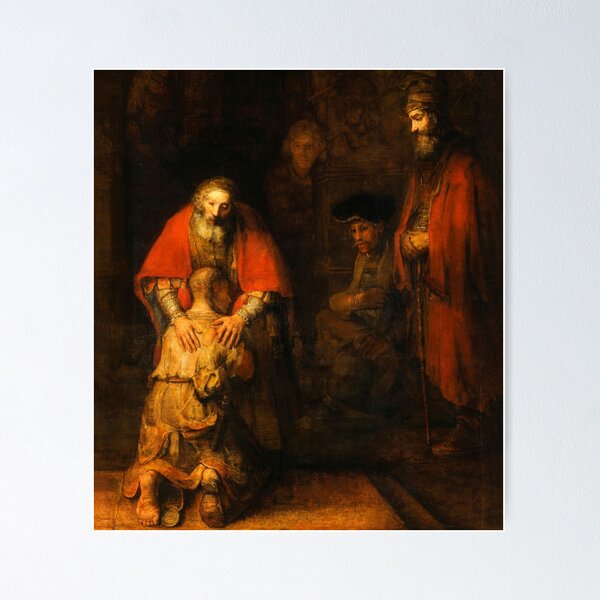 Item preview, Rembrandt Harmenszoon van Rijn, "The Return of the Prodigal Son", c. 1669 designed and sold by Alexandra Dahl.