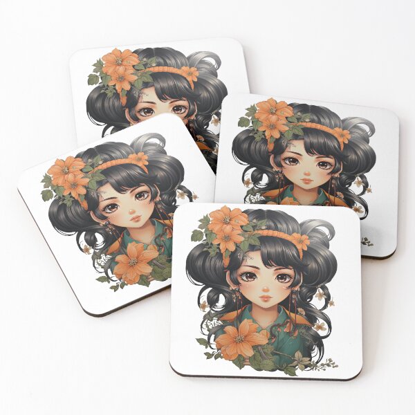 Item preview, The Girl and Her Orange Garden designed and sold by CalyCollab.