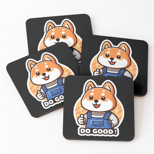 Item preview, DO GOOD Shiba Inu designed and sold by plushism.