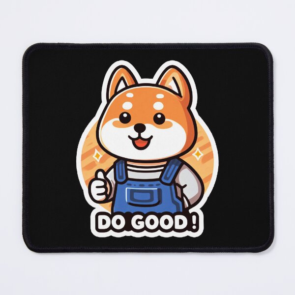 Item preview, DO GOOD Shiba Inu designed and sold by plushism.