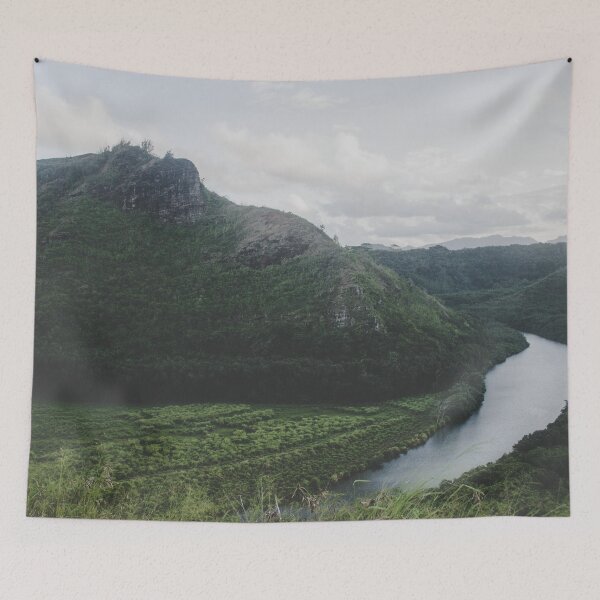 Item preview, River Mountain Trail Kauai Hawaii designed and sold by MeganMatsuoka.