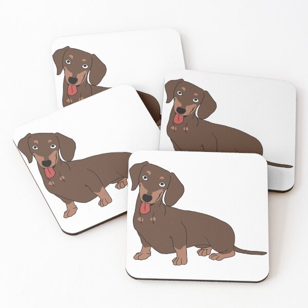 Item preview, Dachshund brown designed and sold by Bjammer.