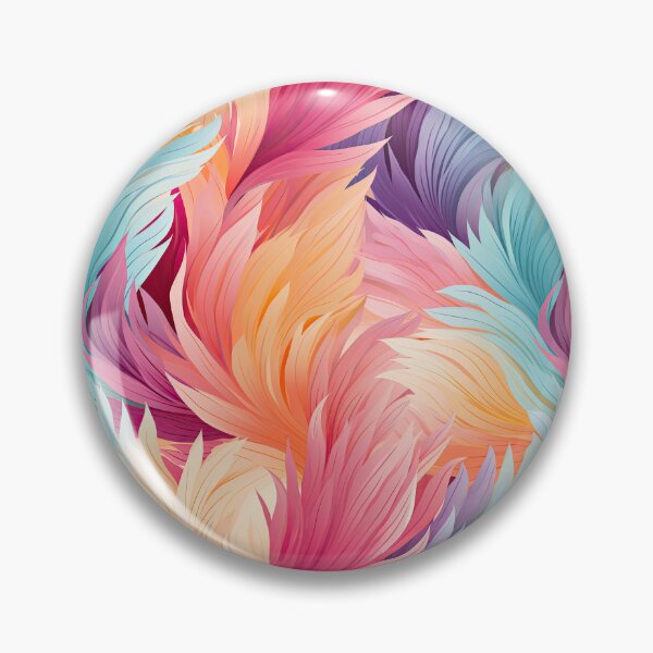 Item preview, Colorful Feathers Pattern designed and sold by GenericsStore.