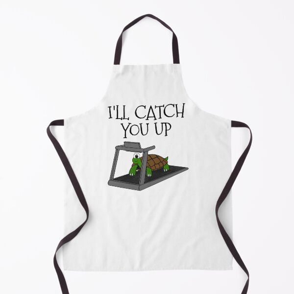Item preview, Tortoise Treadmill, I'll Catch You Up, Gym Funny designed and sold by doodlerob.