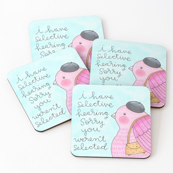 Item preview, Dork Bird- I have selective hearing designed and sold by CynthiaFxo.