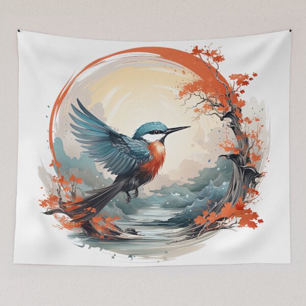 Item preview, Bird of Tranquility designed and sold by CalyCollab.