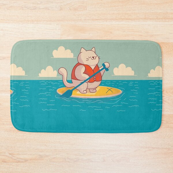 Item preview, SUP Stand Up Paddle board Cat  designed and sold by SusanaDesigns.