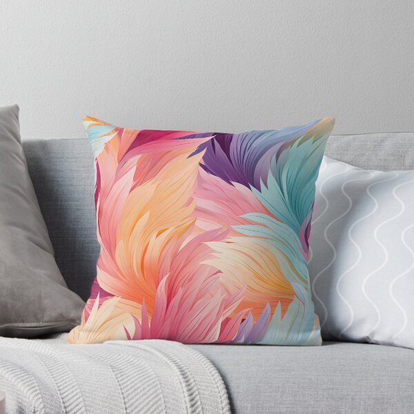 Item preview, Colorful Feathers Pattern designed and sold by GenericsStore.